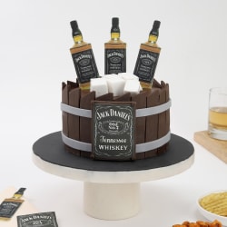 Jack Daniels Bottle cake | Order cake online | Oreo birthday cake – Liliyum  Patisserie & Cafe