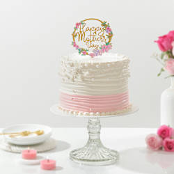 Pearl Elegance Mother's Day Cake (600 Gm)