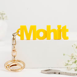 Personalized 3D Name Keychain