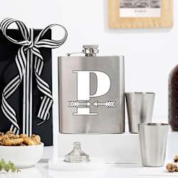 Personalized Flask Set For Him