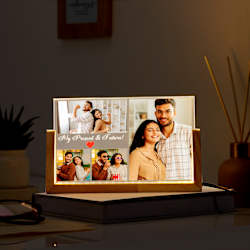 Personalized Forever Together LED Acrylic Photo Frame