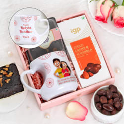 Personalized Heartfelt Raksha Bandhan Hamper For Sister