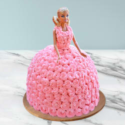 Girls doll special three layer cake 6 kg