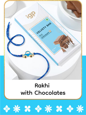 Rakhi with Chocolates