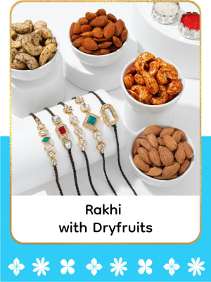 Rakhi with Dryfruits