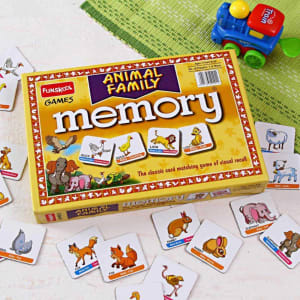 Animal Family Memory Card Game: Gift/Send Toys and Games Gifts Online  L11007075 |