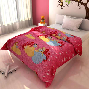 Cartoon Princess Print Kids Blanket: Gift/Send Rakhi Gifts Online J11005038  |