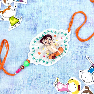 Lovely Cartoon Character Light Kids Rakhi: Gift/Send Rakhi Gifts Online  L11100026 |