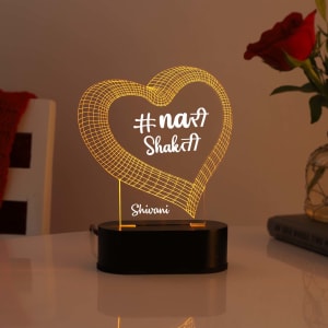 Naari Shakti Personalized LED Lamp