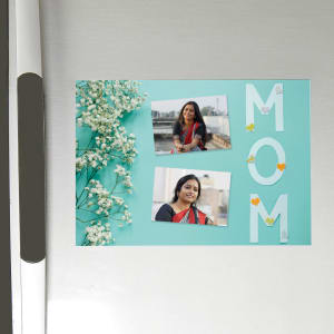 Fridge Magnet Set Fridge Tiles Personalised Photo Magnets Photo Gift for Mum 
