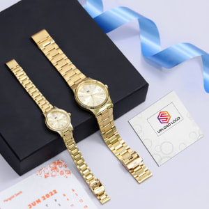 Twinning Couple Personalized Watch Set: Gift/Send Business Gifts Online  JVS1186001 |