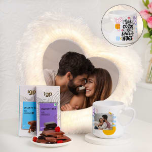 Order Valentine's Day Photo Frame with Custom Designs - IGP.com