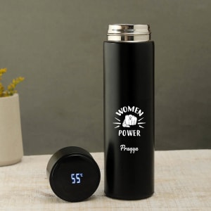 Woman Power Personalized Stainless Steel Water Bottle (350 ml) Woman Power Personalized Stainless Steel Water Bottle (350 ml)