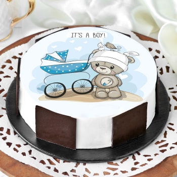 Order Baby Boy Cake Half Kg Online At Best Price Free Delivery Igp Cakes