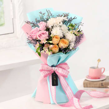 Buy Warm Color Flowers Online, Same Day flower Delivery