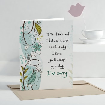 I M Sorry Personalized Sorry Card Gift Send Old Pers Gifts Online J Igp Com