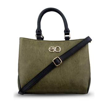 olive green satchel