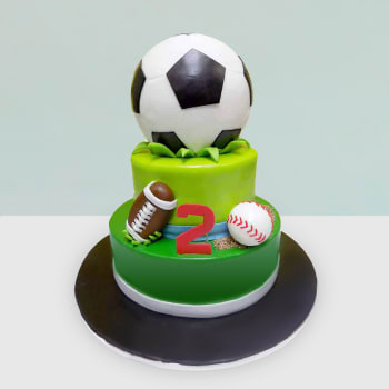 Sports Ball Themed Fondant Cake 5 Kg Gift Send Qfilter Gifts Online Hd Igp Com