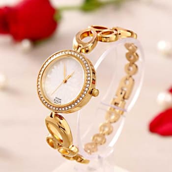 Buy Online Titan Raga Viva Rose Gold Dial Analog with Date Metal Strap watch  for Women - nr2606wm02 | Titan