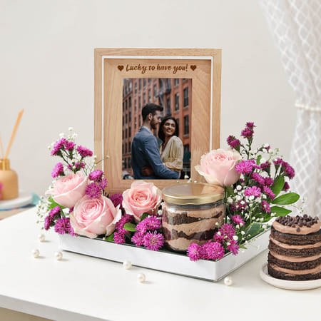 Affectionate Memories Personalized Hamper-picture-23