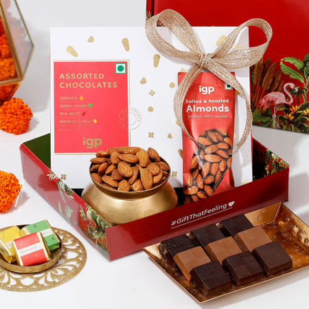 Almond Delight And Chocolates Combo-picture-22