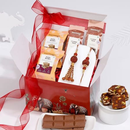 Auspicious Rudraksha Bhaiya Bhabhi Rakhi Hamper-picture-15