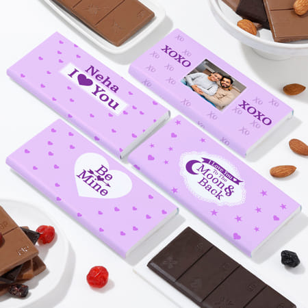 Be Mine Personalized Chocolates With Sleeves-picture-10