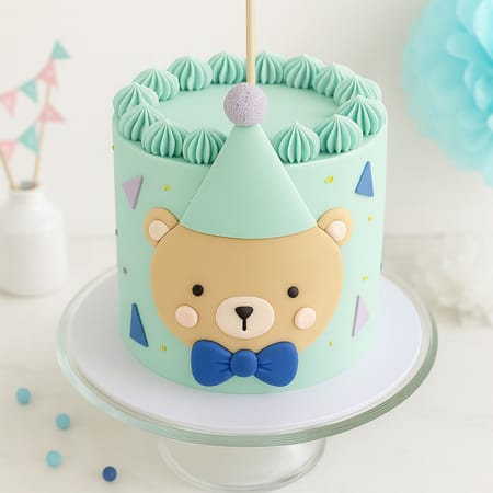 Bear-y Sweet Birthday Cake (1 Kg)