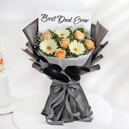 Best Dad Ever Enchanting Blush Bouquet-picture-18