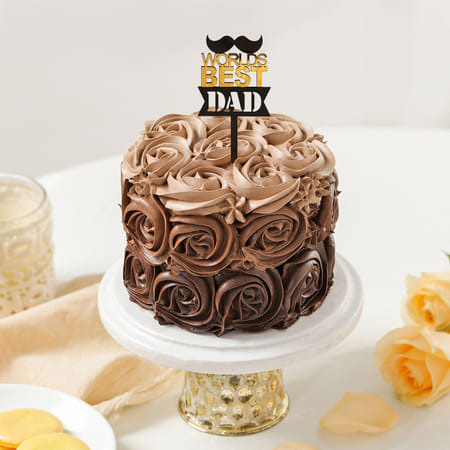 Best Dad Mesmerizing Truffle Cake (300 Gm)-picture-29
