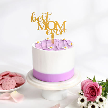 Best Mom Ever Frosted Fantasy Cake (500 gm)-picture-52