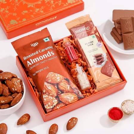 Bhai Dooj Bliss with Chocolate & Almonds-image-12