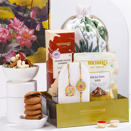 Bhaiya Bhabhi Rakhi Special Hamper-image-1
