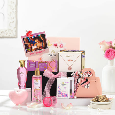 Birthday Bloom - Luxury Gift Hamper For Her-picture-13