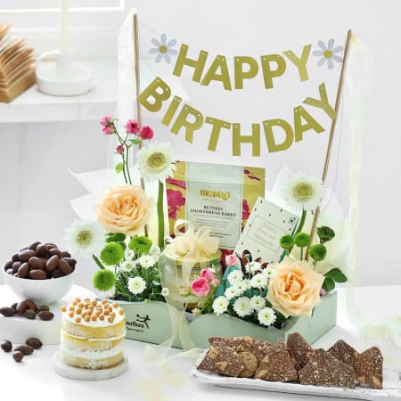 Sweetheart - Birthday Flower Cake | M FLORIST HK
