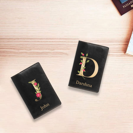 Blossom Bliss Personalized Passport Cover Combo-image-47
