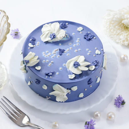 Blossom Celebration Cake (1 Kg)-image-12