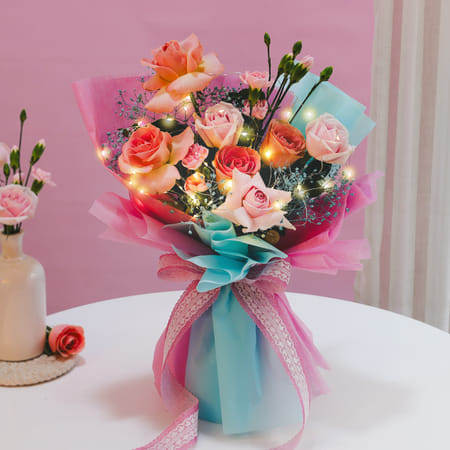 Blush Harmony Floral Light Bouquet-picture-24