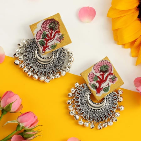 Buy 10k14k Solid Gold Hoop Earrings With Charmdiamond Hoop Online in India   Etsy