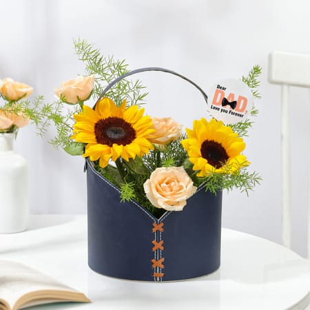 Charming Floral Arrangement For Dad-image-8