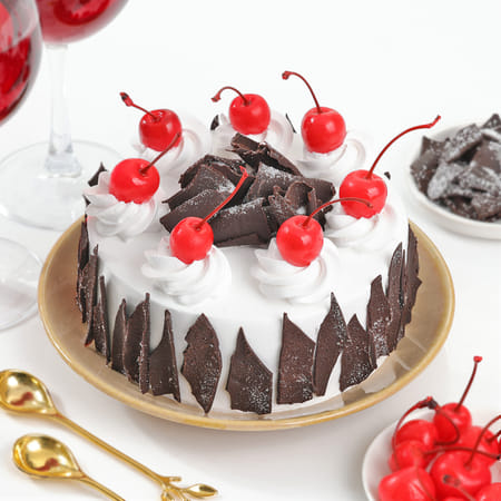 Cherry Swirls Black Forest Cake-image-9
