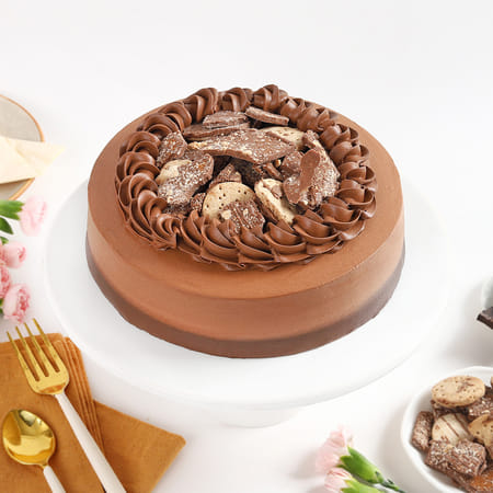 Chocolate Bark Sensation Cake (Half Kg)-picture-15