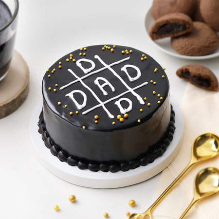 Chocolate Cream Cake For Dad(300 Gm)-image-41