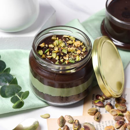 Chocolate Kunafa Jar Cake (200 g)-picture-20