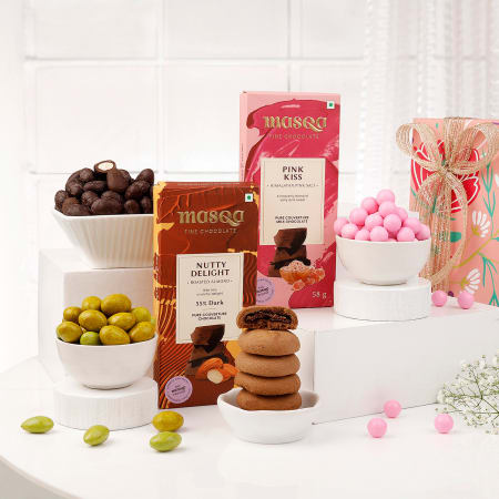 Buy Personalised Happy Birthday Sister Chocolate Gift Hamper Selection Box  Online at desertcartINDIA
