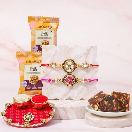 Classic Meenakari Rakhis Hamper-picture-29