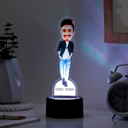 Cool Dude Personalized LED Caricature-picture-28