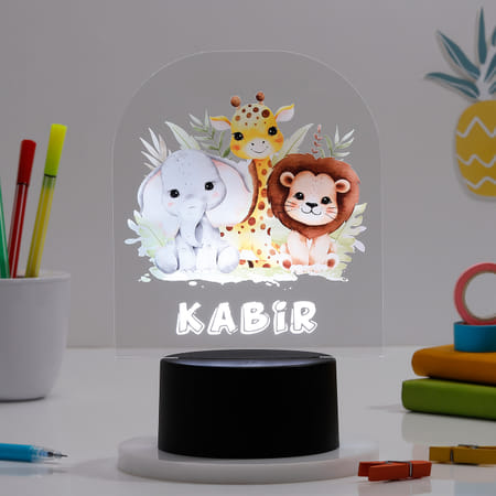 Cute Animals Personalized LED Lamp For Kids-image-47