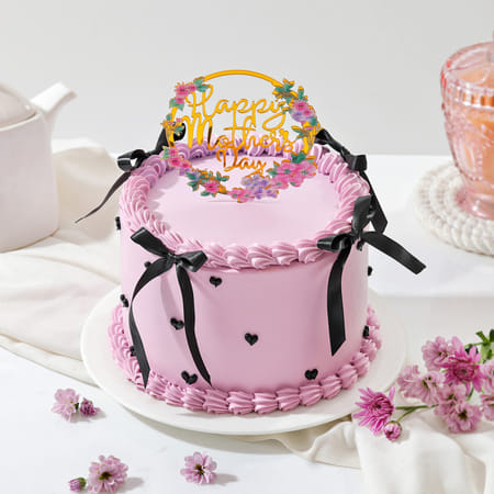 Cute Mother's Day Bow (Mini Cake)-image-27