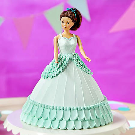 Dashing Barbie Cream Cake (2 Kg)-image-25